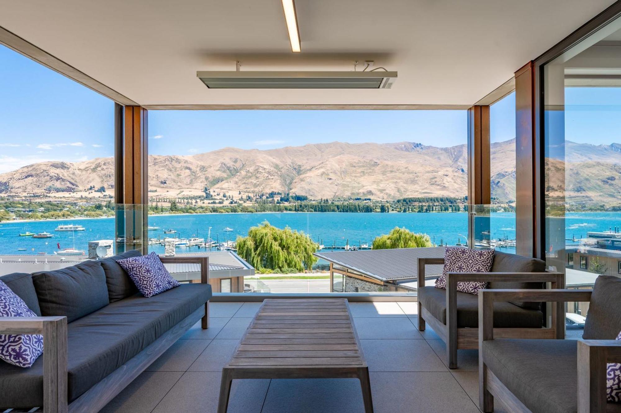 Lakeside Luxury 2 Bedroom Apartment Wanaka Exterior foto